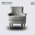Cadeira de braço design italiano moderna / redonda sofá